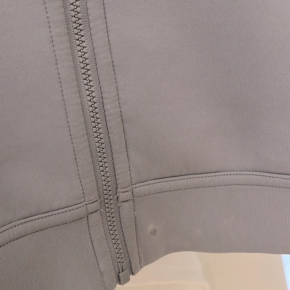 LULULEMON ROGUE RENEGADE ZIP HOODIE RHINO GRAY SZ 10 - Picture 8 of 10